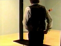 Tussi, Sadomasochismus, Blondine, Fesselspiele, Fetisch, Bestrafung, Hintern versohlen, Vintage