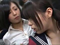 Passing Time on a Train 2: Japanese, Fetish Lesbian Porn