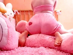 Дилдо, Мастурбация, Натуральные сиськи, Крошечные, Косички, Соло, Тату, Молоденькие