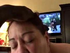 Enthousiasteling, Grote lul, Zwart, Pijpbeurt, Zwart, Interraciaal