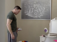 Blond, Bruinharig, Sperma, Orgasme, Gezichtspunt, Kut duiken, Geschoren, Strippen