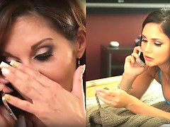 Brunette brune, Femme couguar, Hd, Embrassement, Lesbienne, Léchez, Mère que j'aimerais baiser, Belle mère