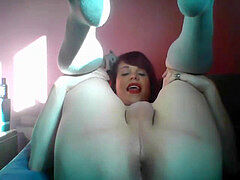 Enthousiasteling, Shemale, Alleen, Tieten likken