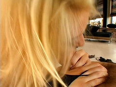 Anal, Blonde, Tir de sperme, Hard, Nénés