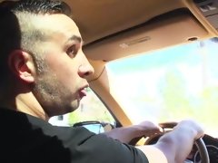 Culo, Mamada, Morena, Coche, Madres para coger