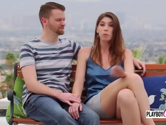 Bisexuelle, Blonde, Sucer une bite, Brunette brune, Couple, Hd, Softcore, Echangistes