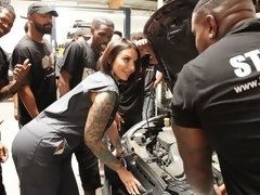 Culo grande, Mamada, Morena, Doble penetracion, Pajear, Sexo duro, Interracial, Orgía