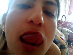 South Russian Girl Sucking and Swallow 1