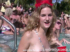 bare pool party key west florida real vacation vid