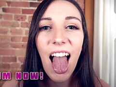 Extreme dirty talking experience with brunette Clara Dee
