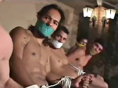 latin men bound and gagged, humiliated