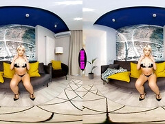 Sarah - Blonde Romanian Solo Striptease(4K)60fps - 60 fps
