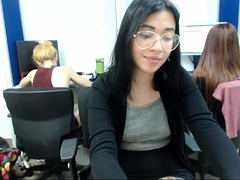Leie, Fingern, Masturbation, Öffentlich, Jungendliche (18+), Netzkamera