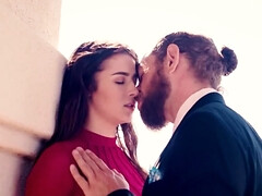 茶髪の, Hd, キス, なめる, プール, 現実, ティーン, オッパイの