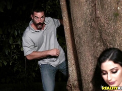 69, Grosse bite, Sucer une bite, Fille latino, Masturbation, De plein air, Petite femme, Chatte