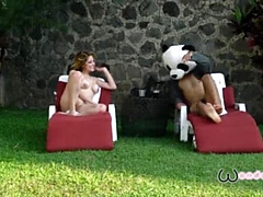 Blonde Latina Wife Gets Hardcore Doggystyle Fuck & Creampie