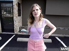 Enthousiasteling, Blond, Pijpbeurt, Sperma in mond, Sperma shot, Hondjeshouding, Harig, Rijden