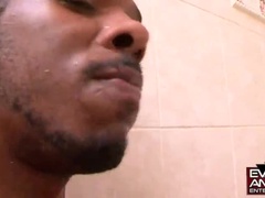 Negro, Rubia, Corrida, Polla, Sexo duro, Mojado