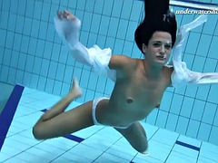 素人, 美女, デカパイ, 茶髪の, キス, レズビアン, 公共, オッパイの