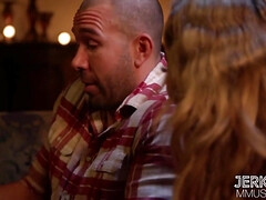 デカ尻, デカパイ, ブロンド, イく瞬間, イマラチオ, 顔射, ハードコア, ティーン