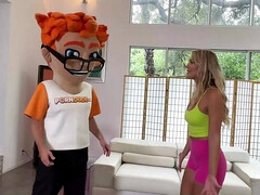 Rubia, Semen en la boca, Corridas, Polla, Pajear, Sexo duro, Masturbación, Tetas