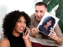 Cul, Noire, Sucer une bite, Noir ébène, Branlette thaïlandaise, Hard, Interracial, Rasée