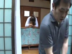 cheating japanese wife while husband golfs