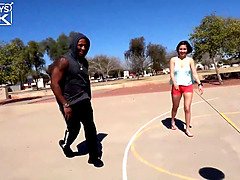 Afrikaans, Grote mammen, Hd, Interraciaal, Spier, Kut duiken, Tatoeage, Tiener