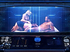 18 jaar, Grote kont, Grote lul, Pijpbeurt, Hondjeshouding, 1 man 2 vrouwen, Mager, Tiener