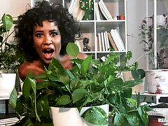 Zwart, Vingeren, Gapende, Masturbatie, Alleen, Strippen, Speelgoed, Webcamera