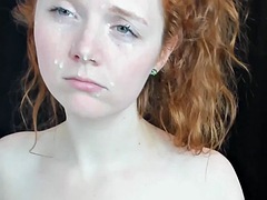 Tussi, Fetisch, Interrassisch, Masturbation, Rotschopf, Solo, Titten, Spielzeuge