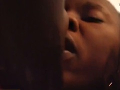 Enthousiasteling, Grote lul, Zwart, Pijpbeurt, Zwart, Hardcore, Interraciaal