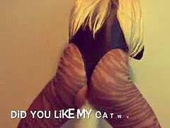 デカチン, 黒人, ブラジル, イく瞬間, 顔射, 手コキする, ストッキング, フェラする