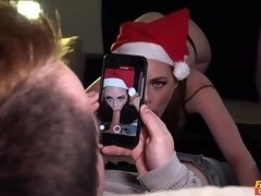 Arsch, Blasen, Braunhaarige, Hundestellung, Rasiert, Tätowierung, Jungendliche (18+), Titten