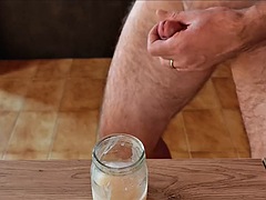 素人, デカチン, イく瞬間, フェティッシュ, 手コキする, イタリア人, オナニー, 一人