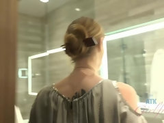 素人, 顔射, オーガズム, ハメ撮り, オマンコ, ラフ, おもらし, ストッキング