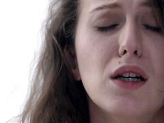 Anaal, Bruinharig, Stel, Europees, Lesbisch, Likken, Natuurlijke tieten, Kut duiken