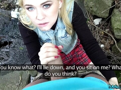 Public Agent - Student Nailed In Forest For Cash 1