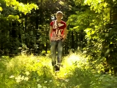 Amateur, Gay, Al aire libre