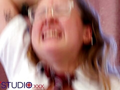 Gros seins, Sucer une bite, Collège université, Première fois, Hard, Hd, Rugueux, Tabou