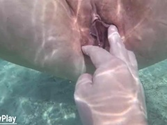 素人, ぽっちゃり, ぽちゃ, 中出し, Hd, 熟年, 淫乱熟女, 水中