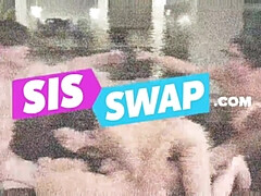 Tetas grandes, Rubia, Madura, Semen en la boca, Lamidas, Coño, Falda, Uniforme