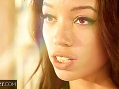 黒人, フェラチオ, 茶髪の, バック, 指いじり, なめる, タトゥー, ティーン