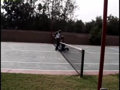 Mamada, Ébano, Corridas faciales, Sexo duro, Interracial, Mucama, Coño, Falda