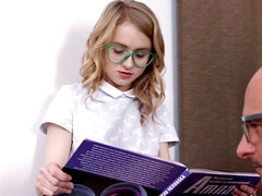 Rubia, Mamada, Besar, Lencería, Bragas, Montar, Ruso, Adolescente