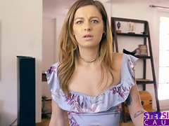 フェラチオ, 茶髪の, 淫乱熟女, 母, 怪物, ティーン, 三人, オッパイの