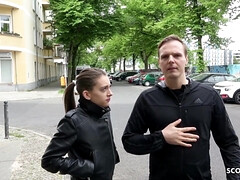 In den arsch, Grosser schwanz, Betrug, Schwanz, Deutsch, Hardcore, Zierlich, Titten