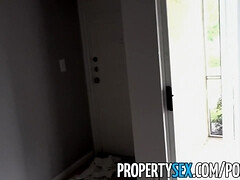 Painter talked his hot blonde boss into having sex