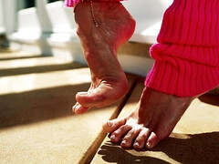 Foot Tease With Sandy Hot Fetish Video