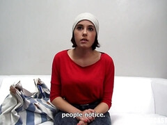 Hot curvy young lady Anabelle porn casting